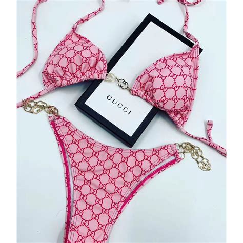 gucci swim|women Gucci bikini.